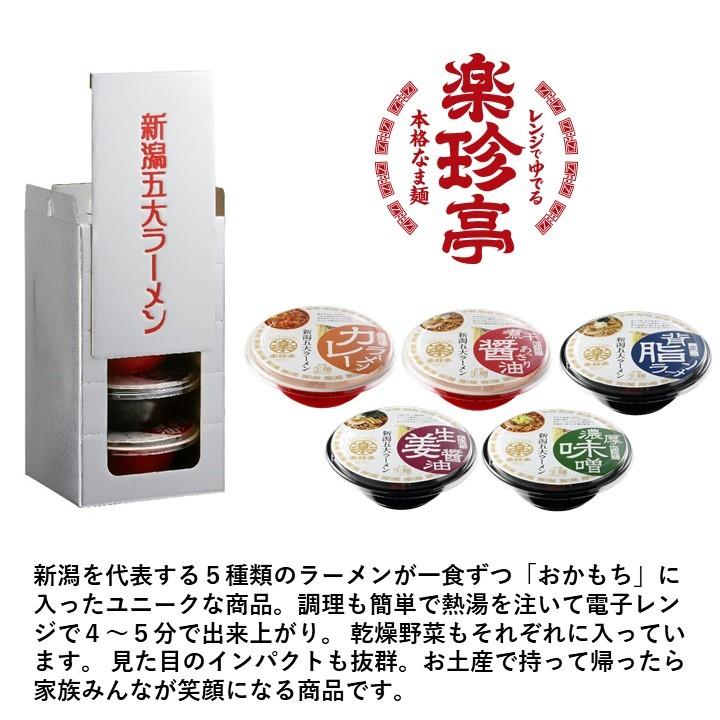 ラーメン 新潟五大ラーメン おかもちセット 5食入 食べ比べセット 生