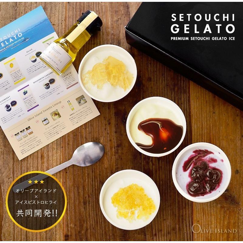 プレミアム瀬戸内ジェラートアイス 2箱 120ml×16個 ギフトセット / BOX