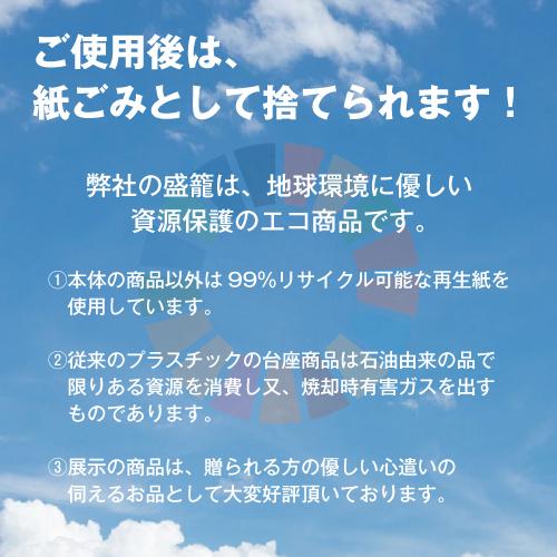 お供え盛籠 法事 法要 葬儀 お盆 初盆 新盆 お彼岸 一周忌 四十九日 香典返し デパートギフトメーカーがお届けする地球に優しいお供え盛籠【組立式】 お供え盛籠 法事 初盆 新盆 組立式
