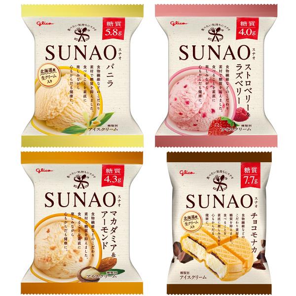SUNAO（グリコ） 江崎グリコ SUNAO (6×3)18入 (冷凍)(アイス