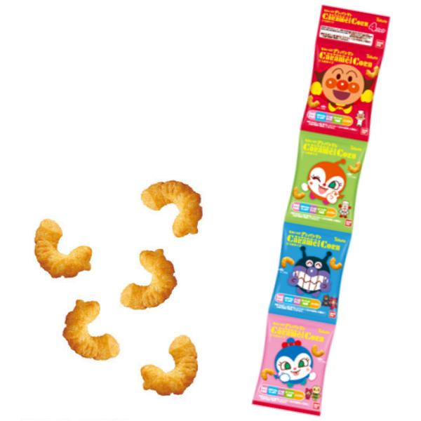 東ハト バンダイ 4連包 それいけ!アンパンマン キャラメルコーン 15入