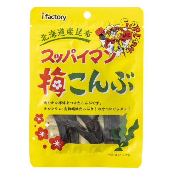 アイファクトリー 6g スッパイマン 梅こんぶ (6×40)240入 (Y12)本州一