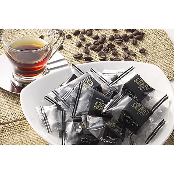 金城 (賞味期限2026.2.8) 金城製菓 炭焼珈琲ゼリー 110g×10袋入 (あす