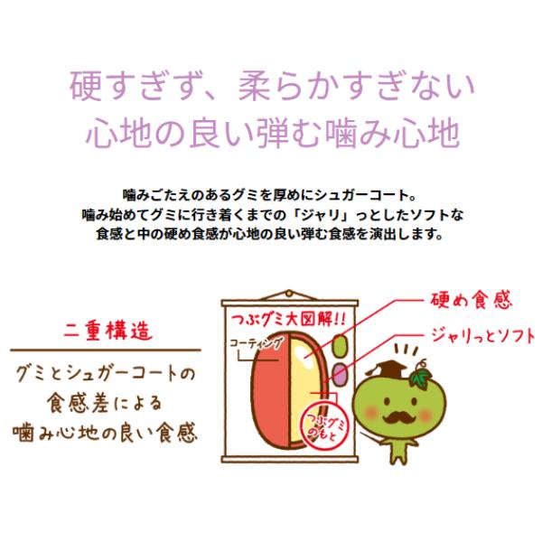 春日井製菓 80g つぶグミ (6×10)60袋入 (グミ つぶぐみ お菓子 おやつ) (ケース販売)(Y80) 本州一部送料無料_2