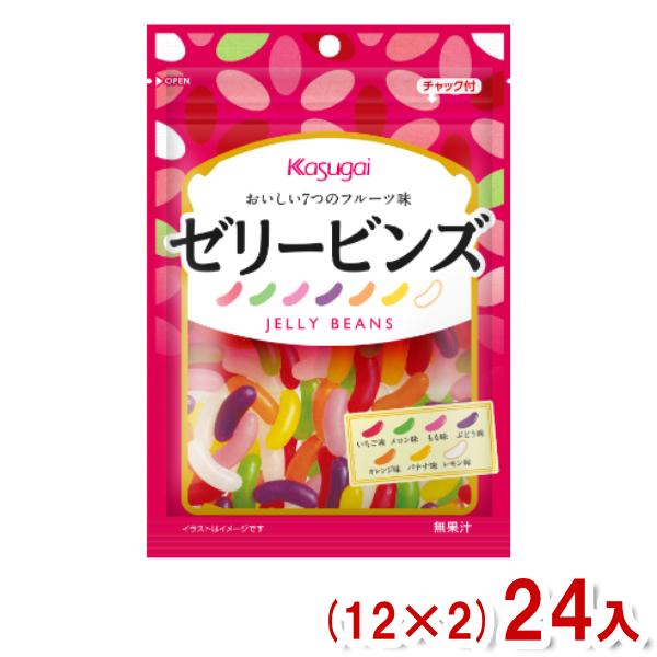 Kasugai 春日井 76g R ゼリービンズ (12×2)24入 (ゼリービーンズ お