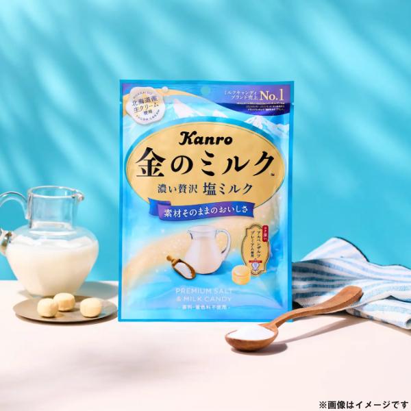 金のミルク カンロ 金のミルクキャンディ 塩ミルク 61g×4袋入