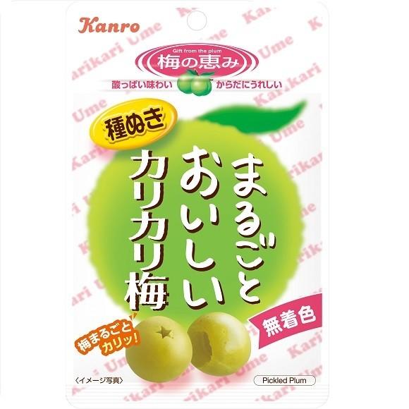 カンロ 36g まるごとおいしいカリカリ梅 ６ １２ ７２入 Y10 本州一部送料無料 c ゆっくんのお菓子倉庫ヤフー店 通販 Yahoo ショッピング