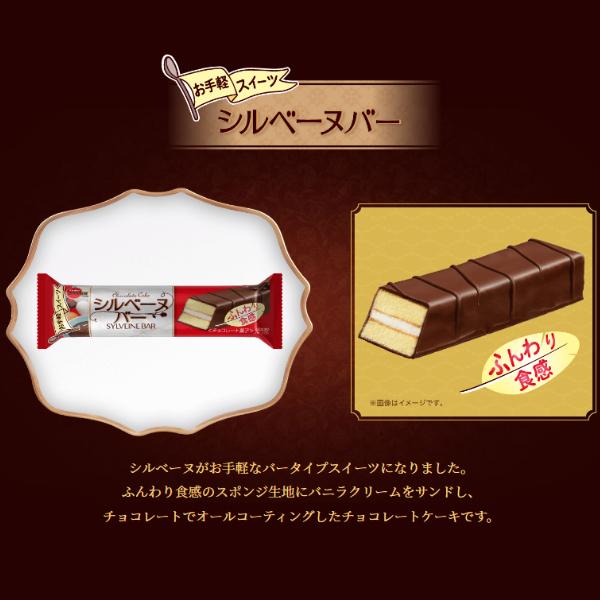 ブルボン シルベーヌバー (9×24)216入 (チョコレート ケーキ お菓子