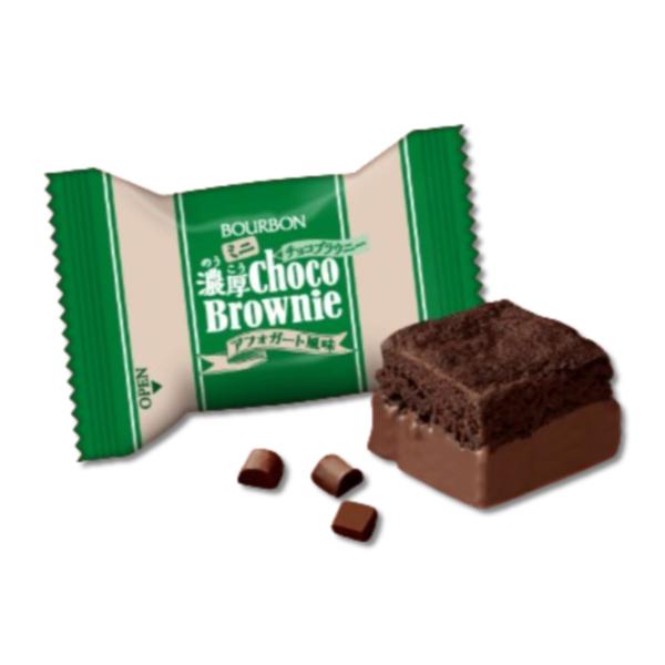 ブルボン ミニ濃厚チョコブラウニー アフォガート風味 106g×12袋 (あす