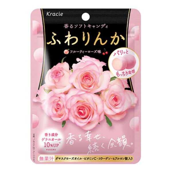 クラシエ 35g ふわりんか フルーティーローズ味 (10×18)180入 (ケース 