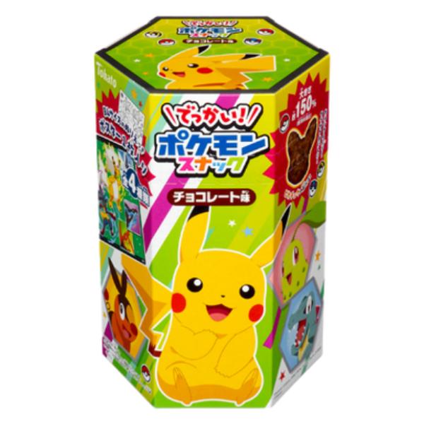 東ハト でっかい！ポケモンスナック チョコレート味 74g×4入 (あすつく