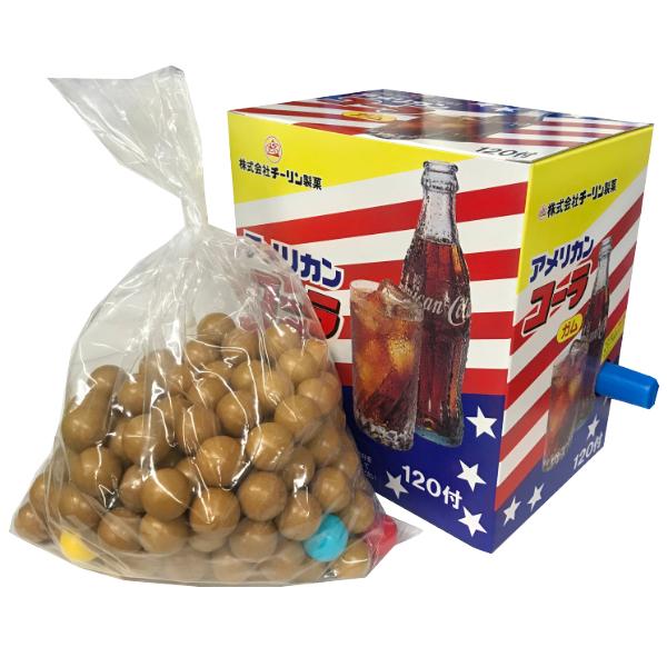 チーリン製菓 チーリン アメリカンコーラマーブルガム(押し出し式) 1入
