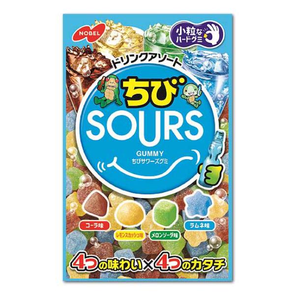 NOBEL ノーベル ちびサワーズグミ 食べ比べセット (各6袋×2種)12入