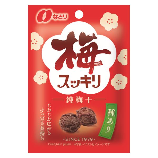 なとり 14g 梅スッキリチャック付 (10×3)30入 (干し梅 塩分補給