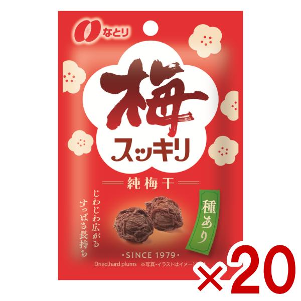 なとり 14g 梅スッキリチャック付 (10×2)20入 (ポイント消化)(熱中症