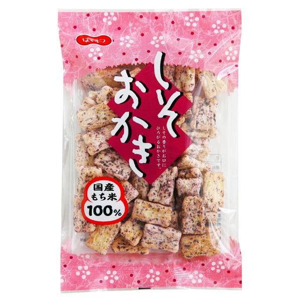 北越 70g しそおかき (12×2)24入 (おかき せんべい 米菓 国産 お菓子