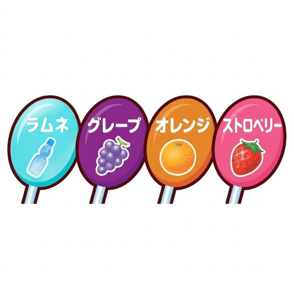 不二家（FUJIYA） ポップキャンディ袋 20本×6入 (棒 ポップキャンディ