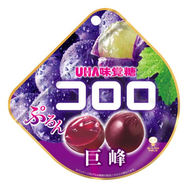 UHA味覚糖 味覚糖 コロロ 巨峰 48g×6入 (グレープ グミ ぶどう お菓子