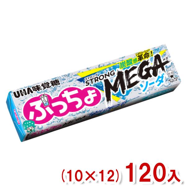 ぷっちょ 味覚糖 ぷっちょスティック ストロングメガソーダ (10×12)120