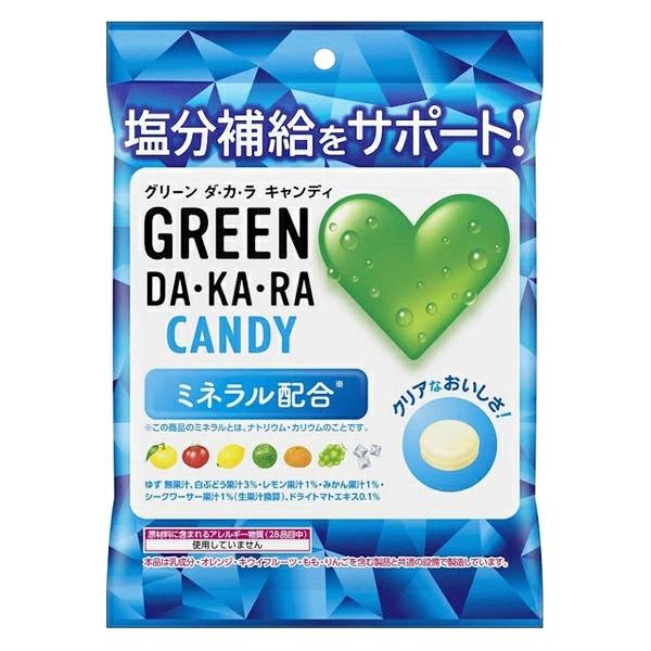 ロッテ（LOTTE） GREEN DA・KA・RAキャンディ 袋 60g×6入 (あすつく