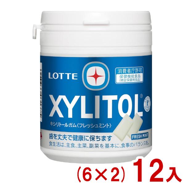 XYLITOL ロッテ 133g キシリトールガム フレッシュミント ファミリー