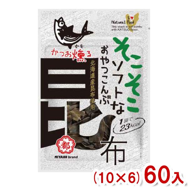中野物産 9g そこそこソフトなおやつこんぶ (10×6)60入 (都こんぶ