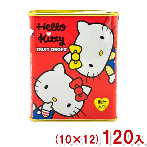 最短賞味期限2026.9月末) サクマ 75g ハローキティ缶ドロップス (10×12