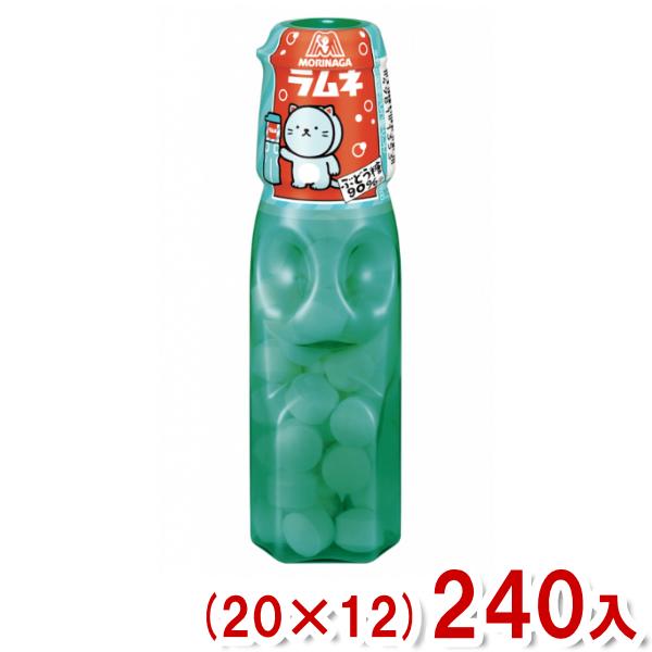 Qoo 緑茶 ラムネ 大量 ジュース アミューズメント お菓子 駄菓子詰め合わせ 森永ラムネ 森永製菓 29g ラムネ (20×12)240入 (駄菓子 ブドウ糖 90