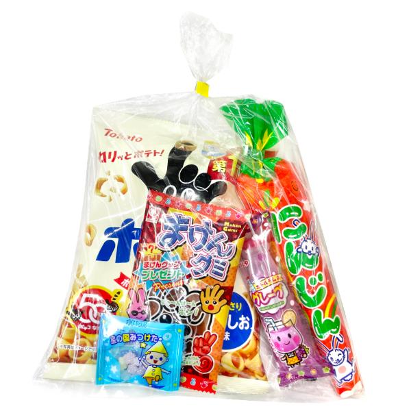 お菓子 詰め合わせ 5点セット (アレルギー対応 Y330) (駄菓子 販促品 プレゼント 子供会)  (70袋)(セット販売)(ar-330set-70)の画像