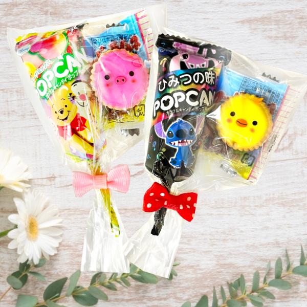 お菓子のブーケ ぷちギフト 詰め合わせ 3点セット 袋詰め (お礼 お菓子のブーケ ぷちギフト 詰め合わせ 3点セット 袋詰め (お礼