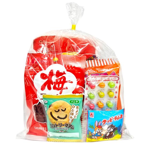 お菓子 駄菓子 袋 詰め合わせ 7点 セット 400円 (A400 大人) (お花見