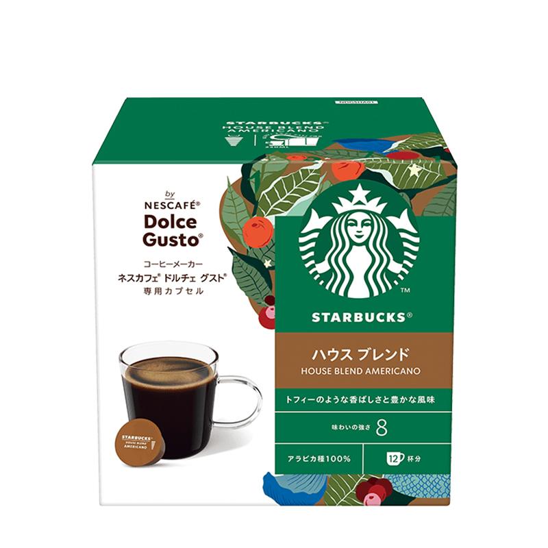 ドルチェグスト ハウスブレンド スターバックス　3箱 ネスカフェ ドルチェグストカプセル スターバックス ハウスブレンド