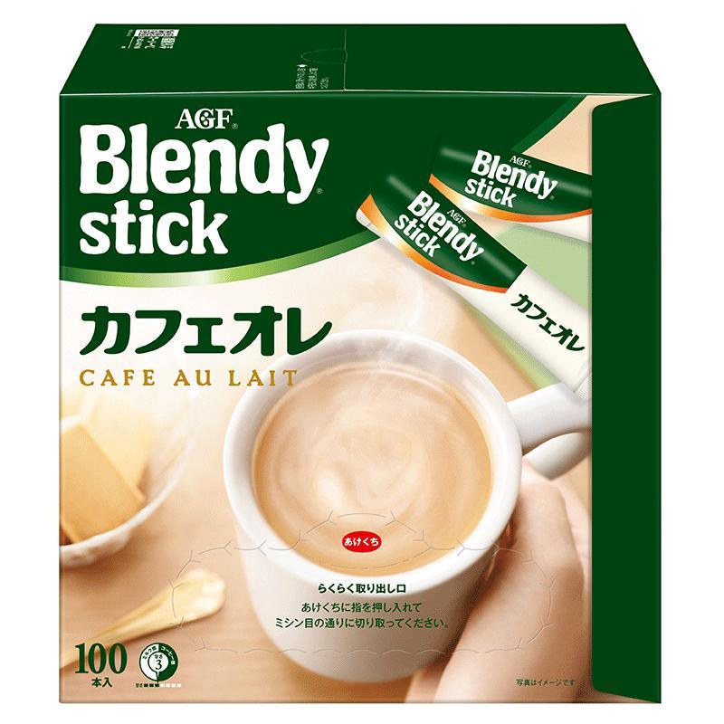 AGF ブレンディ スティック カフェオレ 100P×4箱 コーヒー 送料無料(一