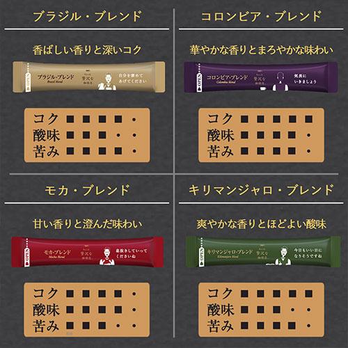 AGF ちょっと贅沢な珈琲店 ブラックインボックス 産地ブレンドアソート