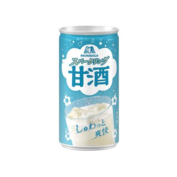 森永 甘酒 スパークリング 190ml×60本(30本×2ケース) 甘酒