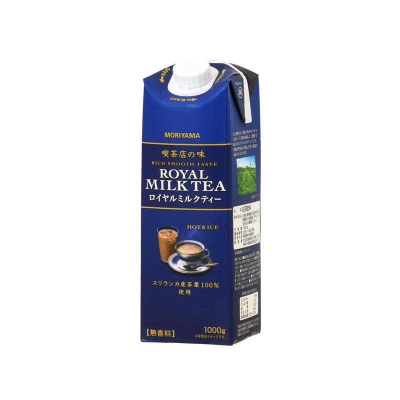 MORIYAMA 喫茶店の味 ロイヤルミルクティー 1000g×20本セット 守山乳業