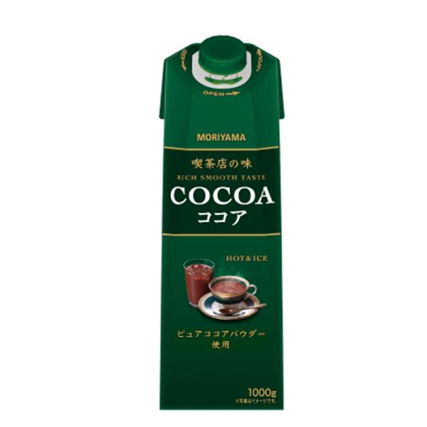 守山乳業 喫茶店の味 ココア 1000g×12本(6本×2ケース) 送料無料(一部