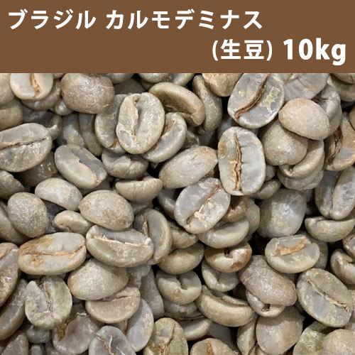 コーヒー 生豆 ブラジル カルモデミナス 10ｋｇ(5ｋｇ×2) 【同梱不可】　送料無料(一部地域を除く)