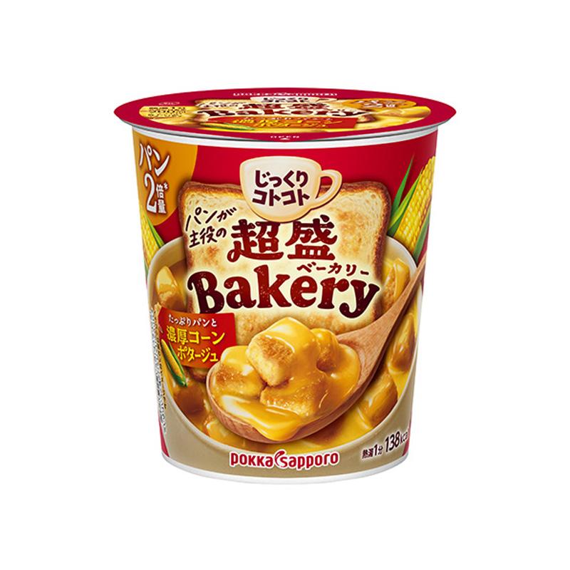 ポッカサッポロ じっくりコトコト こんがりパン超盛 カップスープ