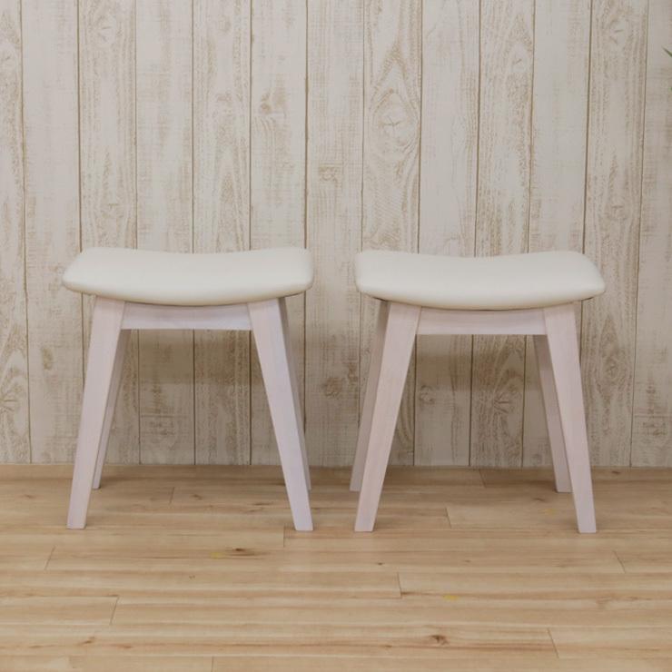 スツール 2脚 腰掛イス 木製 シンプル モダン 玄関椅子 チェア サイド