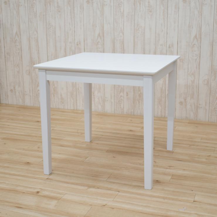 ダイニングテーブル 3点セット ac75-3-prwh351wh 幅75cm ホワイト 白色 かわいい シンプル 食卓 11s-2k-169/198 yk｜takara21｜04