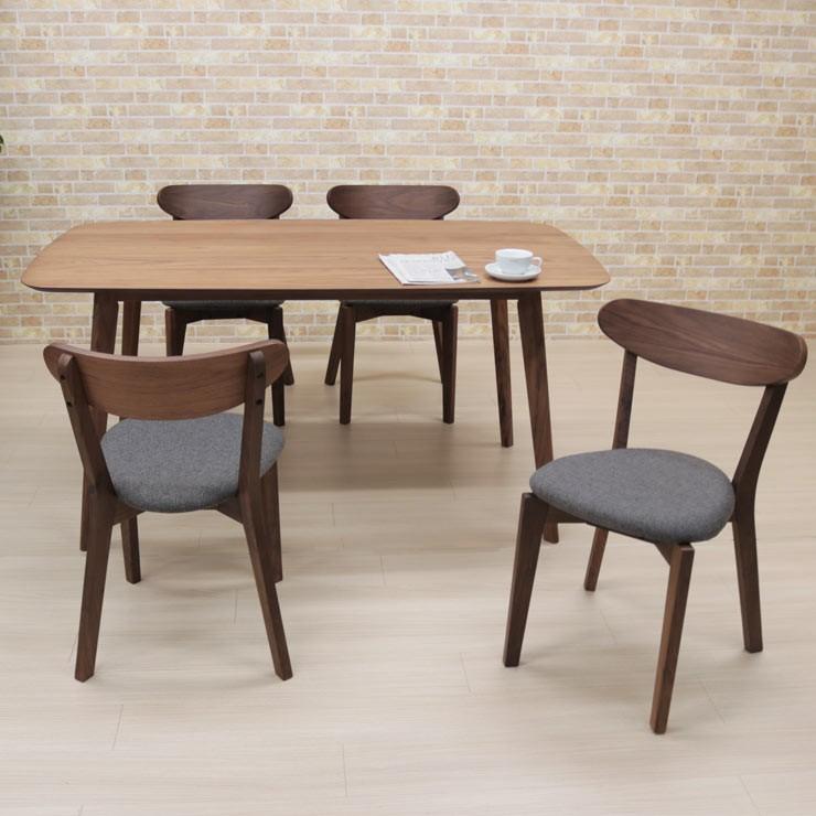 ダイニングテーブルセット 5点セット 幅150cm 4人掛け用 cote150-5