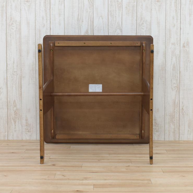 ダイニングテーブルセット 3点セット 幅75cm hp75-3-hop371wal 回転椅子 ウォールナット色 2人 北欧 2本脚 T脚 8s-2k-169/155 yk_10