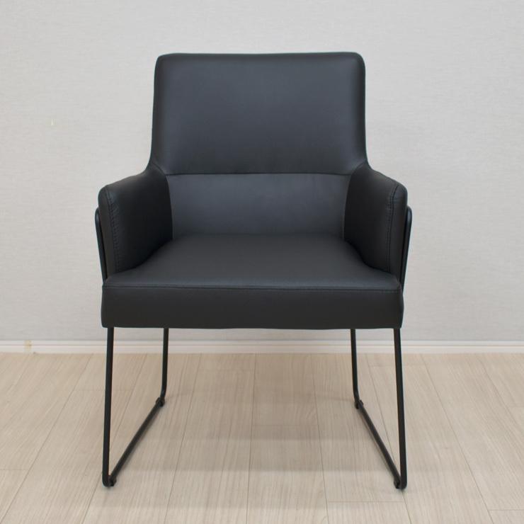 ダイニングチェア 本革張り 完成品 1脚 スチール脚 lca-ch-343 ダイニングチェア 本革張り 完成品 1脚 スチール脚 lca-ch-343