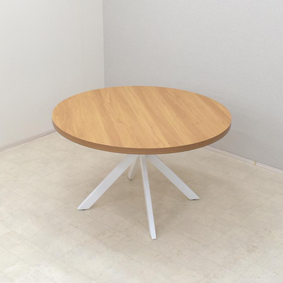 工場アウトレット品 丸テーブル 幅120cm 4人用 ml120-369ok-wh 工場アウトレット品 丸テーブル 幅120cm 4人用 ml120-369ok-wh