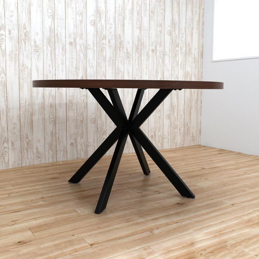 工場アウトレット品 丸テーブル 幅120cm 4人用 ml120-369wal 工場アウトレット品 丸テーブル 幅120cm 4人用 ml120-369wal