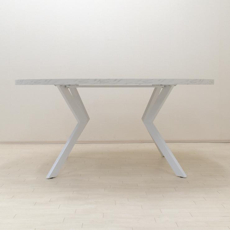 工場アウトレット品 楕円テーブル 幅160cm 4人用 ml160-369wh 工場アウトレット品 楕円テーブル 幅160cm 4人用 ml160-369wh