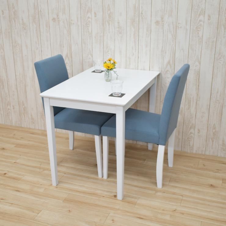 ダイニングテーブルセット3点 お客様組立品 幅90cm pt90-3-rusi342