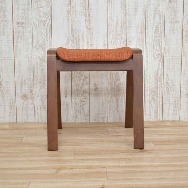 スタッキングチェア 4脚セット st8wal4-361or オレンジ スタッキング