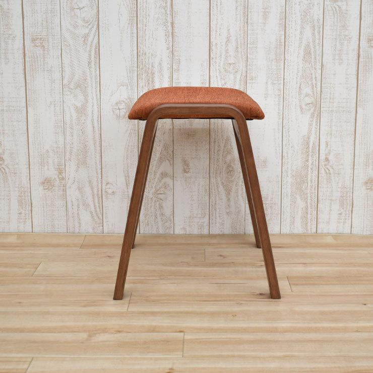 スタッキングチェア 4脚セット st8wal4-361or オレンジ スタッキング